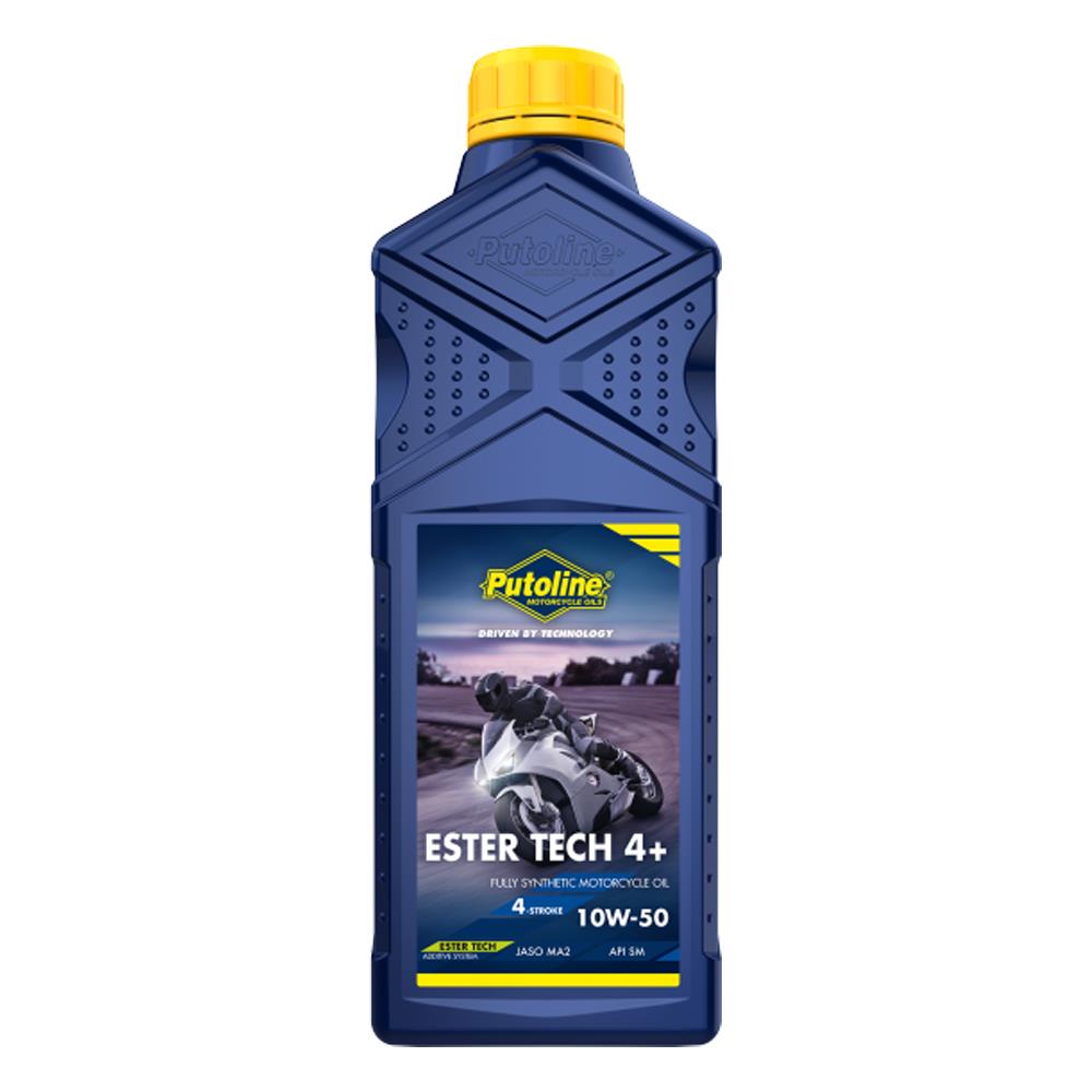 Putoline Ester Tech Syntec 4+ 10w50 4T Fully Synthetic Motorcycle Oil 1 Litre